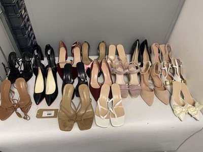 Lot 17x Pairs of high heels to include Faith, M&S,...