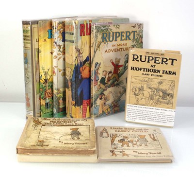 Lot 62 - A collection of Rupert books and annuals...