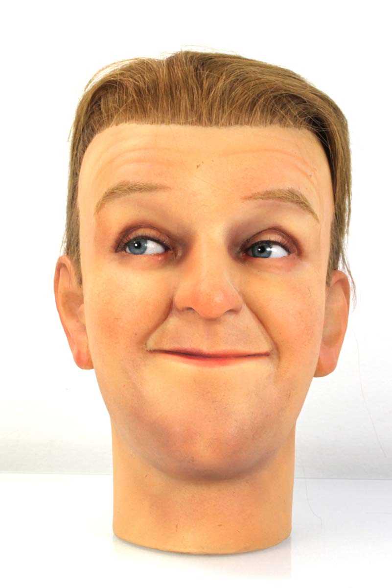 Lot 64 - A Louis & Josephine Tussaud waxwork head...