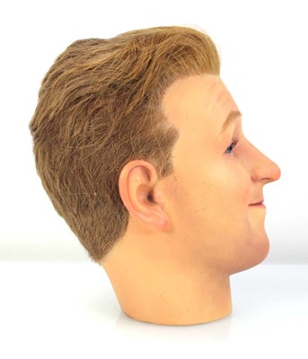 Lot 64 - A Louis & Josephine Tussaud waxwork head...