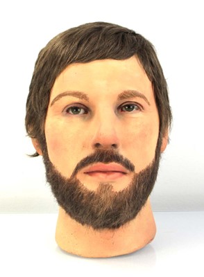 Lot 65 - A Louis & Josephine Tussaud waxwork head...