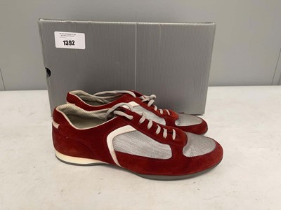 Lot Prada size 9 calzature uomo trainers in red -...