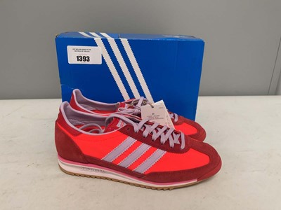 Lot Adidas UK5.5 sl 72 og trainers in orange - boxed