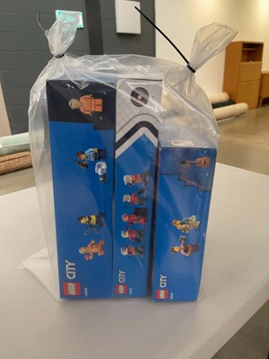 Lot 3778 - 3 x boxed and sealed Lego City sets (60443,...