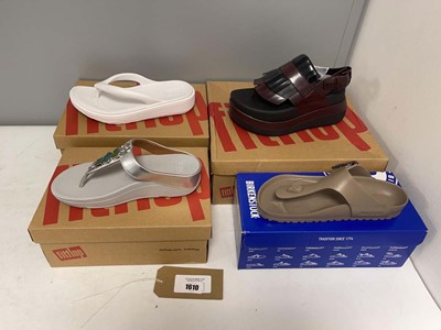 Lot 4x Boxed pairs of sandals to include...