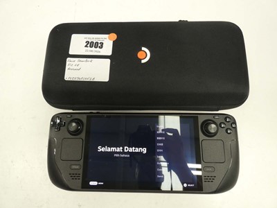 Lot 2003 - Valve Steam Deck 512GB console with case