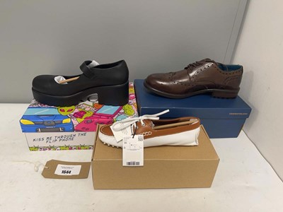 Lot 3x Boxed pairs of shoes to include Mango UK4,...