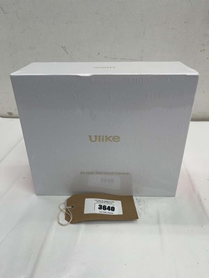 Lot 3640 - Ulike IPL hair removal device boxed and sealed