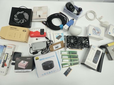 Lot 2403 - Mixed electricals to include hearing aids,...