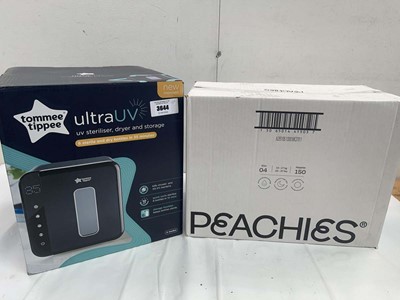 Lot 3644 - Tommee Tippee Ultra UV steriliser dryer and...