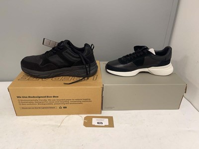 Lot 2x Boxed pairs of trainers to include Clarks...