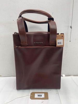 Lot 3656 - Dr Martens brown leather tote bag