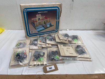 Lot 3657 - TP Activity Toys Wood Knights Castle and...