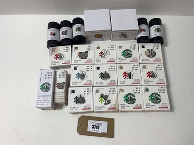 Lot 3747 - Men's toiletries The Black Stuff soaps and...