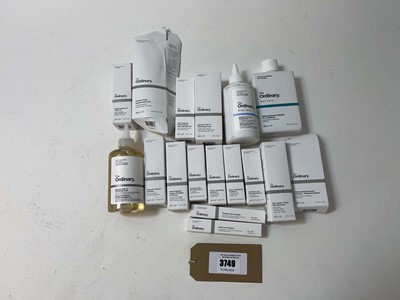 Lot 3749 - Selection of The Ordinary skincare products