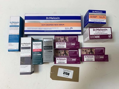 Lot 3750 - Selection of Dr Melaxin skincare products