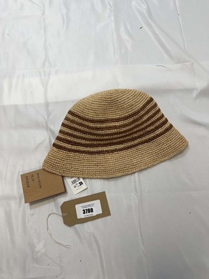 Lot 3780 - Maison N.H Paris raffia stella hat