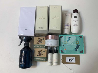 Lot 3752 - Selection of skincare and beauty products The...