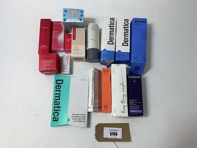 Lot 3755 - Selection of skincare Shiseido, Dermatica,...