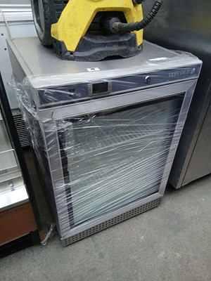 Lot 40 - 60cm Tefcold HF200 glass front display freezer