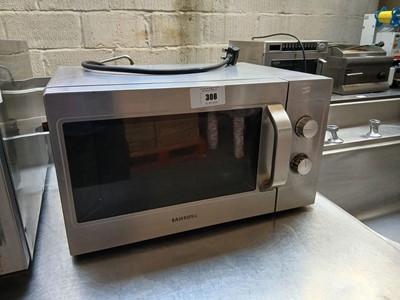 Lot 308 - Samsung 1100W microwave oven