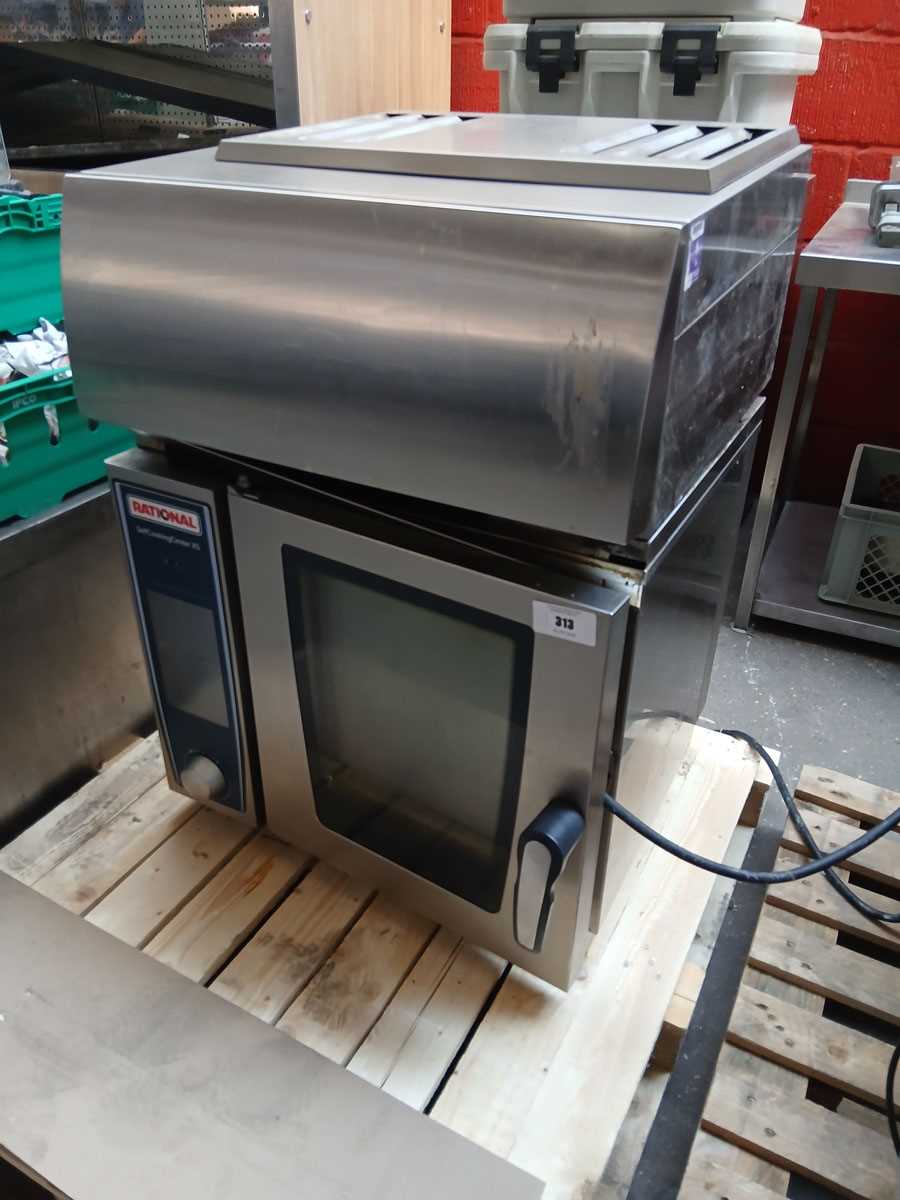 Lot 313 - 65cm electric Rational self-cooking centre XS...