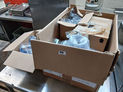 Lot 315 - 2 boxes of assorted Strahl drinkware