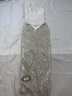 Lot 3807 - Sydney Lane cheyne corset top size L & crystal...