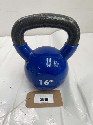 Lot 3679 - 16kg kettlebell