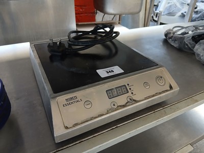 Lot 340 - Nisbets benchtop induction hob