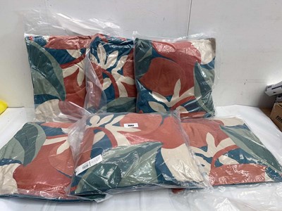 Lot 3682 - Set of 6 John Lewis Any Day Floral Crop Fjord...