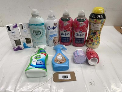 Lot 3686 - Laundry conditioner, Booster crystals,...