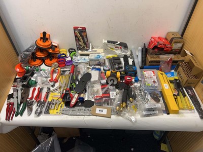 Lot 4714 - Tools and DIY selection to include drill bits,...