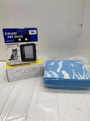 Lot 3828 - Smart Ped Door, 2.7kg bag Fit litter cat...