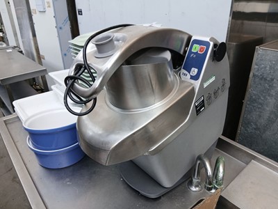 Lot 554 - Electrolux TRS veg prep machine with single blade
