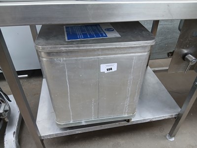 Lot 556 - Small Grundy bin with lid