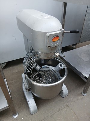Lot 557 - Pantheon B200 single bowl mixer with guard...