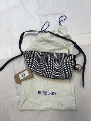 Lot 3910 - Burberry mini shield shoulder bag with dust...