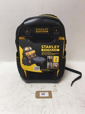 Lot 4724 - Stanley Fatmax Tool backpack
