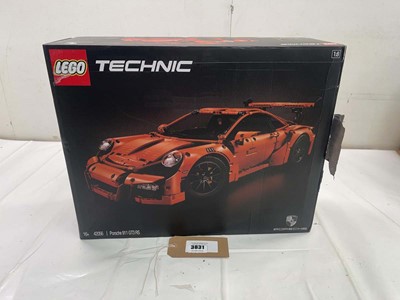 Lot 3831 - Lego Technic 42056 Porsche model kit