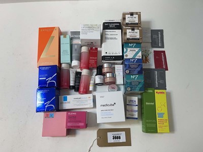 Lot 3989 - Selection of skincare products including...