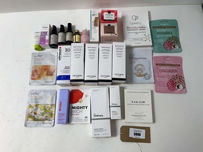 Lot 3990 - Selection of skincare products including...