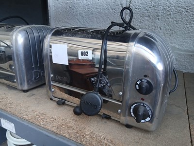 Lot 602 - Dualit 4-slice toaster