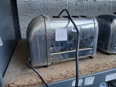 Lot 603 - Dualit 4-slice toaster