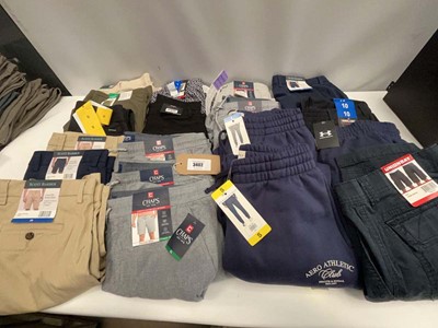 Lot 3402 - 19x mixed trousers Kirkland, Chaps, Scott...