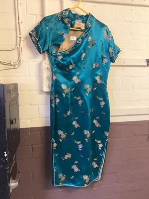 Lot 6 - A Chinese silk ladies dress