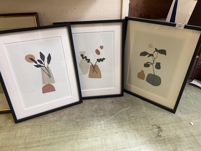 Lot 26 - Three modernist still life prints