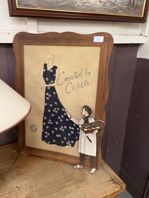 Lot 69 - A framed artwork 'Created by Cepea'