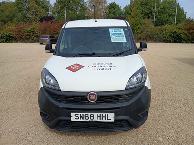 Lot 4001 - (SN68 HHL) 2018 Fiat Doblo Cargo Maxi 16v...