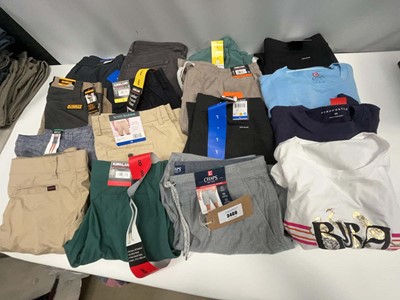 Lot 3409 - 16x mixed clothes Aeropostale, Scott Barber,...